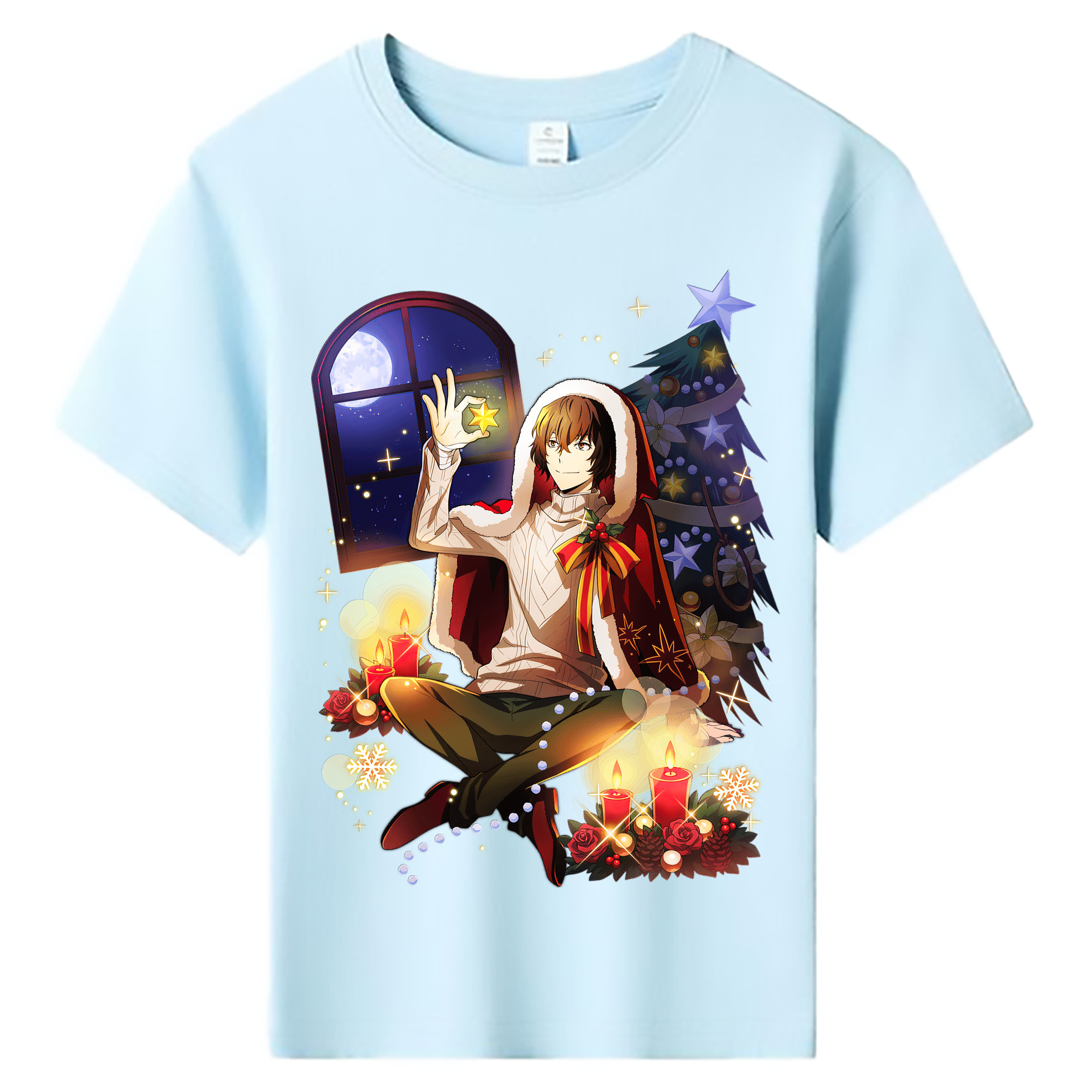 （画像用） 文豪ストレイドッグス Bungo Stray Dogs 綿100％キッズTシャツ（フロントプリント）